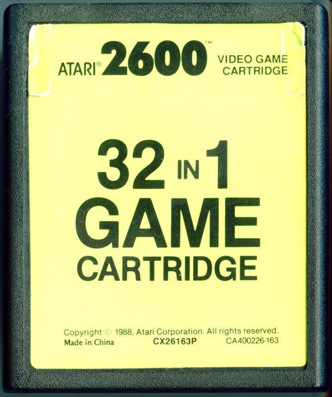 Media for 32 in 1 Game Cartridge (Atari 2600)