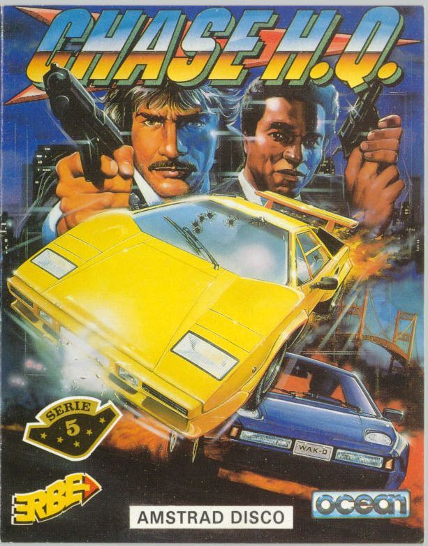 Front Cover for Chase H.Q. (Amstrad CPC)