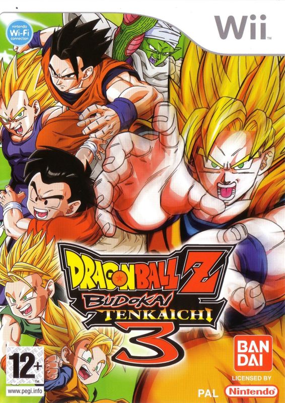 Front Cover for Dragon Ball Z: Budokai Tenkaichi 3 (Wii)