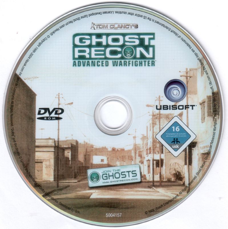 Media for Tom Clancy's Ghost Recon: Advanced Warfighter (Windows)