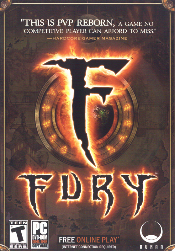 Fury cover or packaging material MobyGames