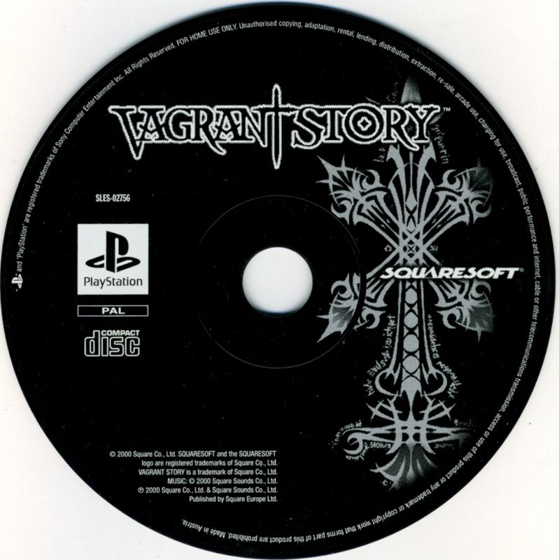 Media for Vagrant Story (PlayStation)