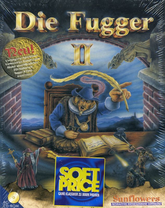 Front Cover for Die Fugger II (DOS and Windows) (Second Version Soft Price Release)
