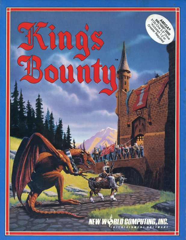 Front Cover for King's Bounty (Amiga)