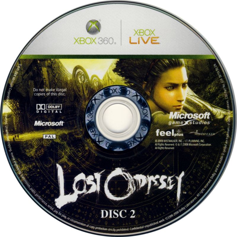 Media for Lost Odyssey (Xbox 360): Disc 2