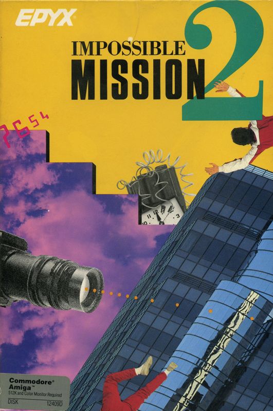 Front Cover for Impossible Mission II (Amiga)