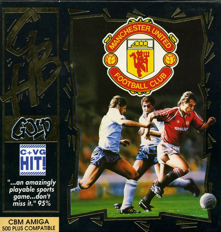 Front Cover for Manchester United (Amiga) (GBH Gold Release)