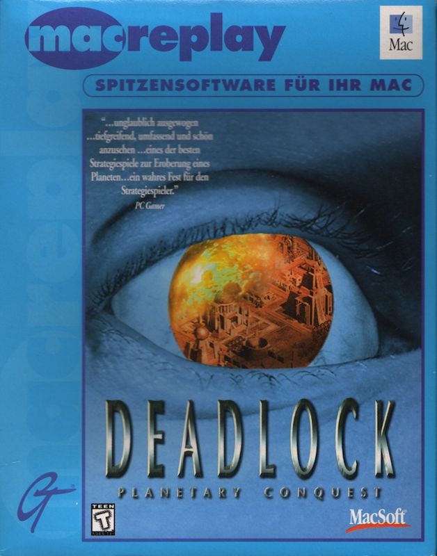 Front Cover for Deadlock: Planetary Conquest (Macintosh)