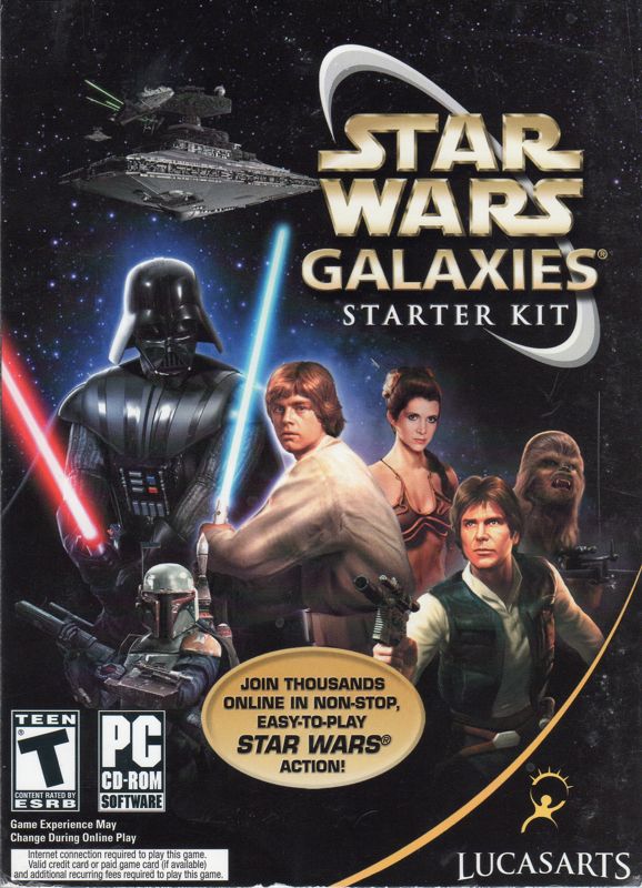 Front Cover for Star Wars: Galaxies - Starter Kit (Windows)