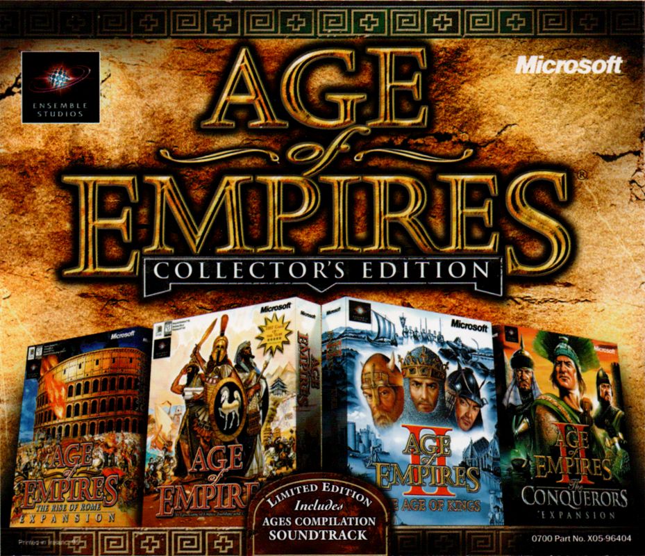 Other for Age of Empires: Collector's Edition (Windows): Jewel Case - Front