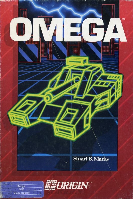 Front Cover for Omega (Amiga)