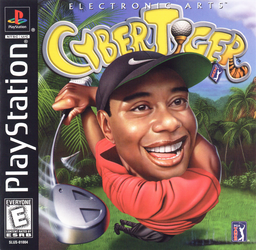 Front Cover for CyberTiger (PlayStation)