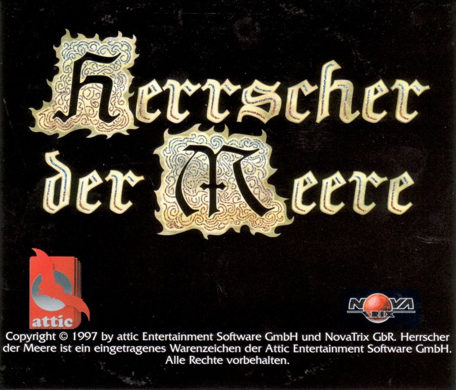 Other for Herrscher der Meere (DOS and Windows and Windows 3.x): Jewel Case - Back