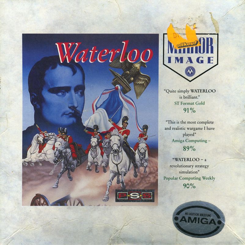 Front Cover for Waterloo (Amiga) (Mirror Image release)