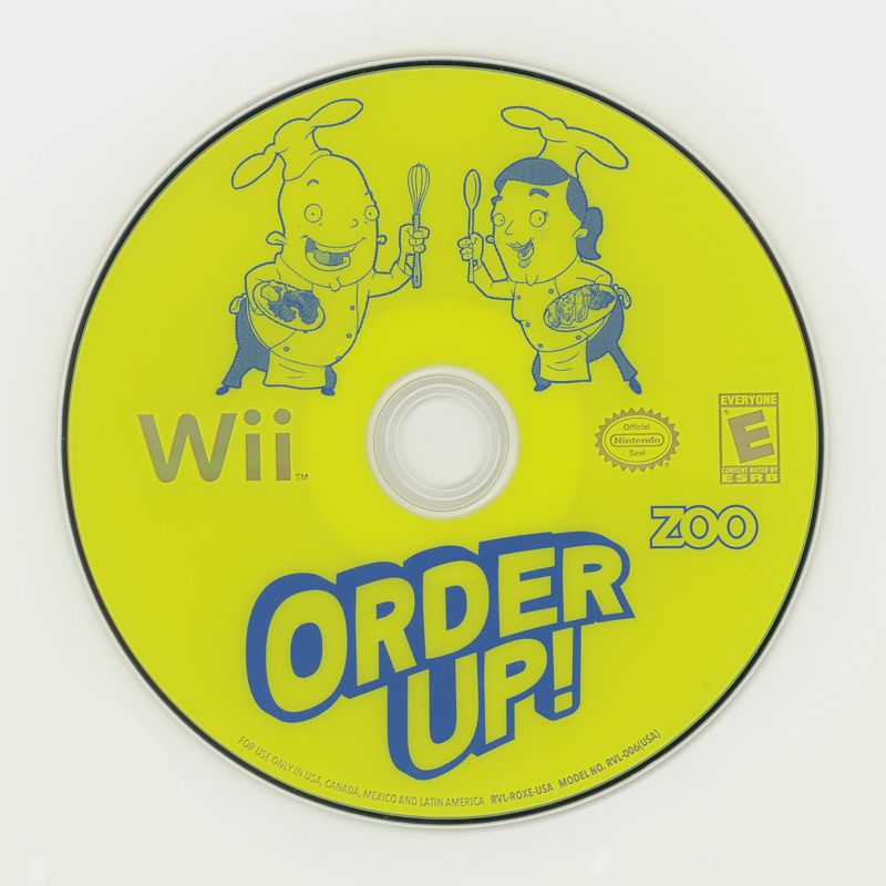 Media for Order Up! (Wii)