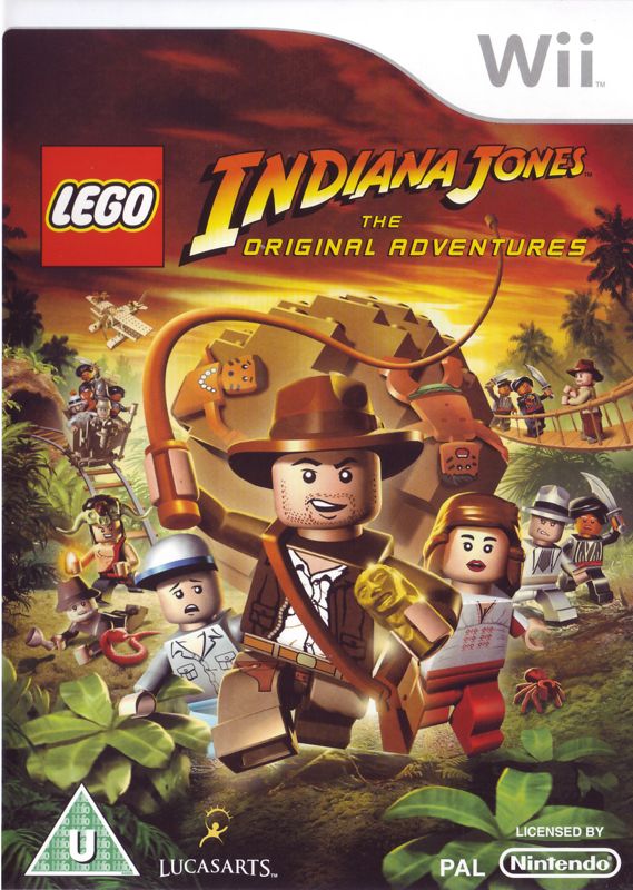 Front Cover for LEGO Indiana Jones: The Original Adventures (Wii)