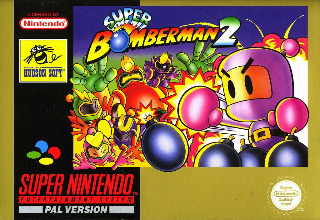 Front Cover for Super Bomberman 2 (SNES)