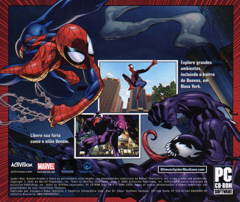 ULTIMATE SPIDER-MAN - O JOGO HOMEM-ARANHA ULTIMATE 