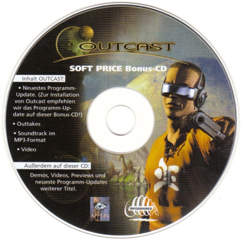 Media for Outcast (Windows) (Soft Price release): Soft Price Bonus Disc