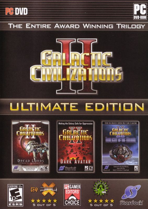 Galactic Civilizations II: Ultimate Edition (2008) - MobyGames Galactic Civilizations II: Ultimate Edition (2008) - MobyGames