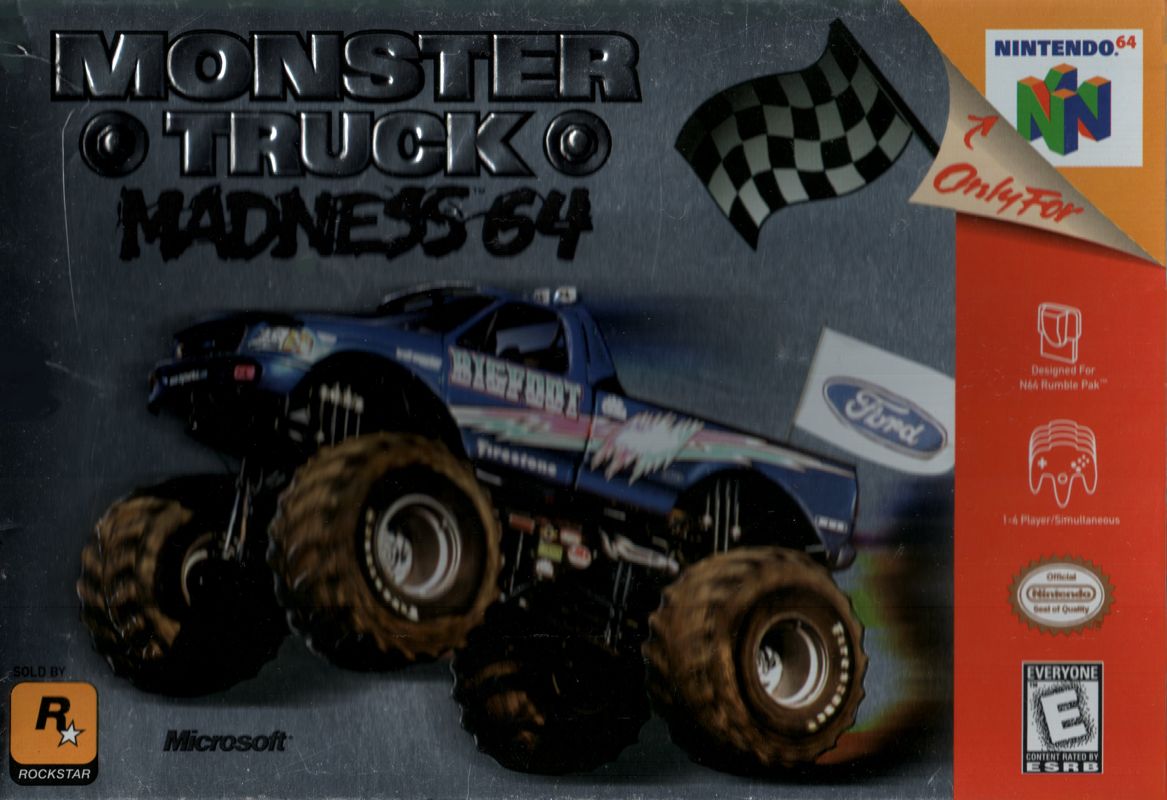 Front Cover for Monster Truck Madness 64 (Nintendo 64)