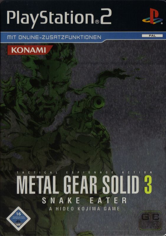 Other for Metal Gear Solid 3: Snake Eater (PlayStation 2) (Platinum release): Steelbook Front