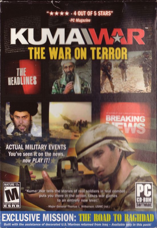 Front Cover for Kuma\War (Windows)