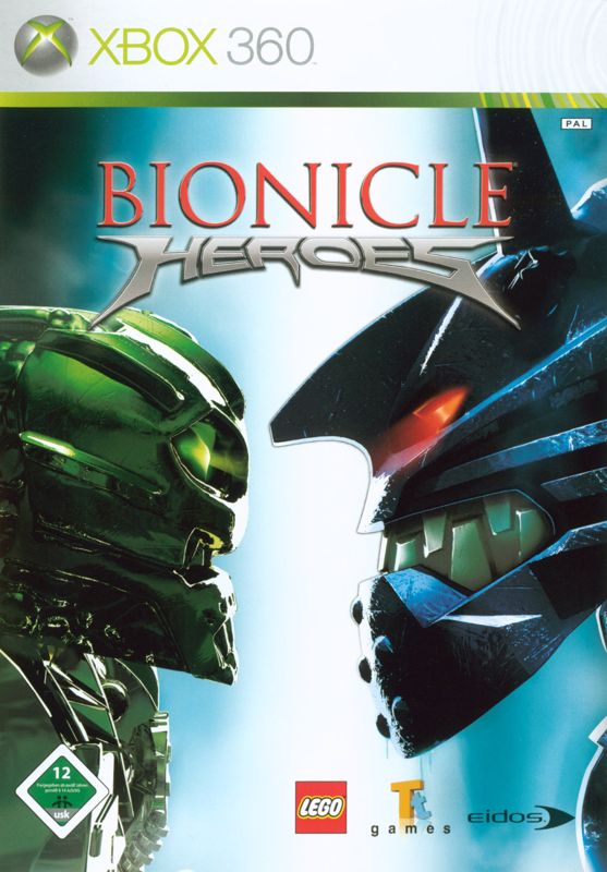 Front Cover for Bionicle Heroes (Xbox 360)