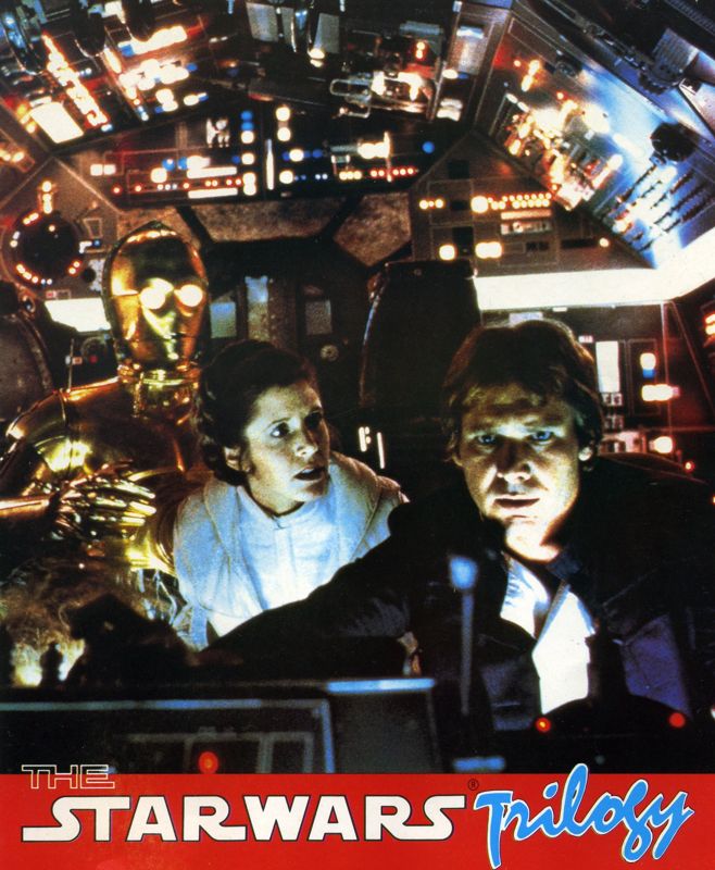 Inside Cover for The Star Wars Trilogy (Amiga): Left