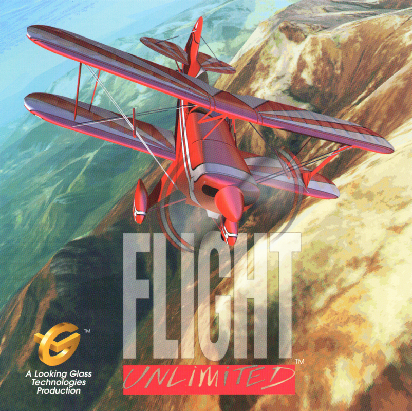 Other for Flight Unlimited (DOS): Jewel Case - Front