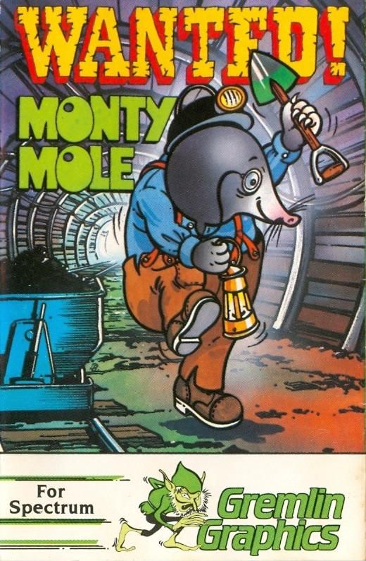 Front Cover for Wanted! Monty Mole (ZX Spectrum)