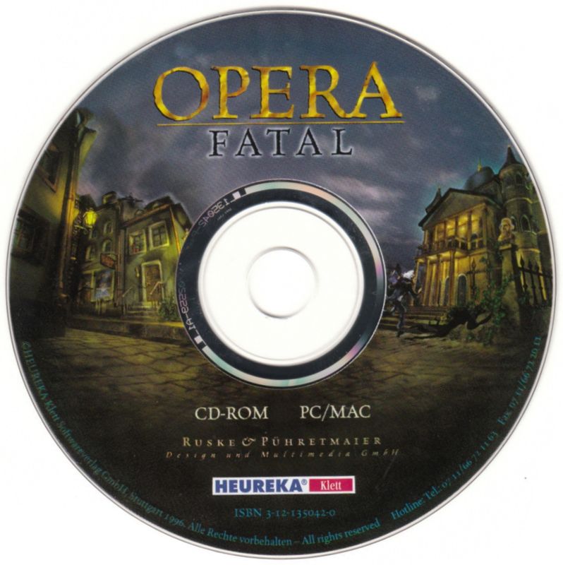 Media for Opera Fatal (Macintosh and Windows 3.x)