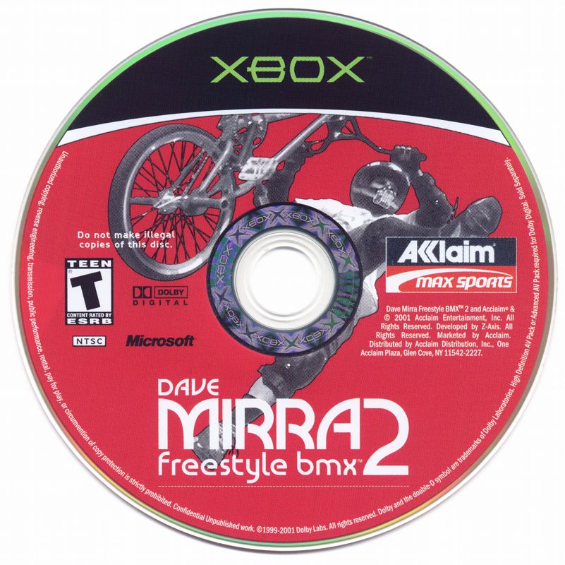 dave mirra freestyle bmx 2 xbox one