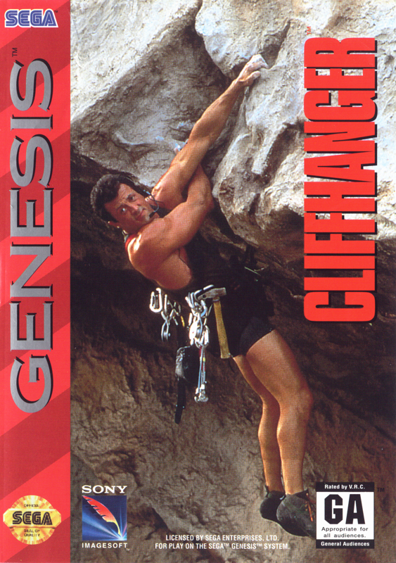 Front Cover for Cliffhanger (Genesis)