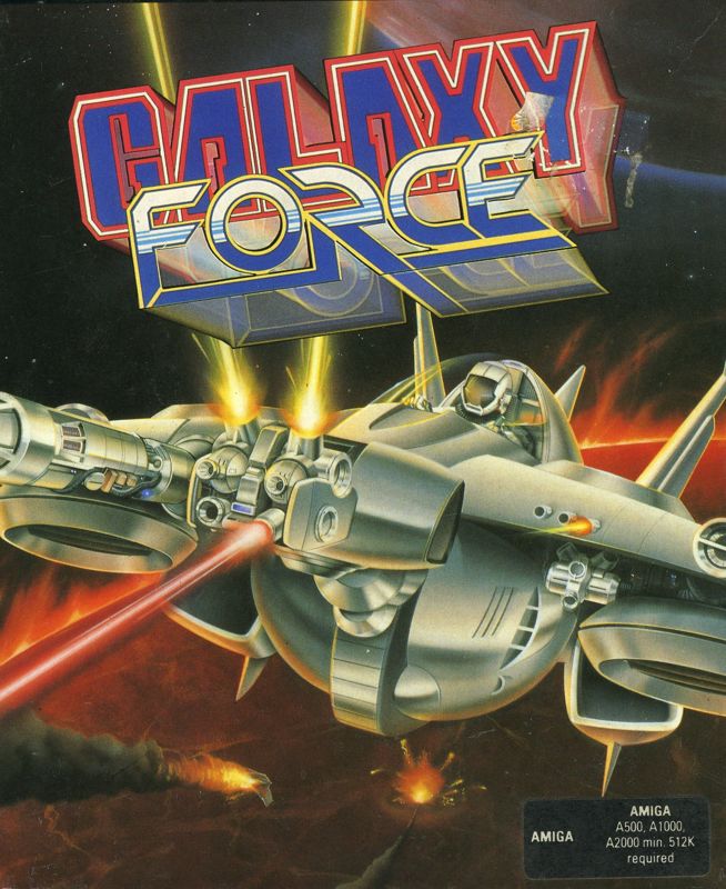 Front Cover for Galaxy Force II (Amiga)
