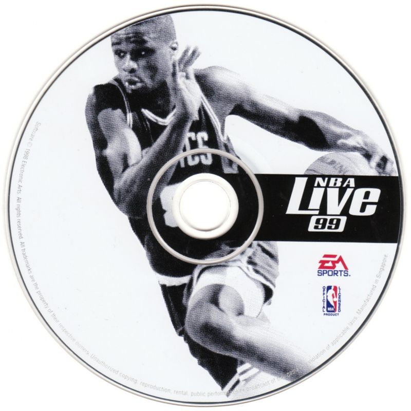 Media for NBA Live 99 (Windows) (Asia-Pacific Edition)