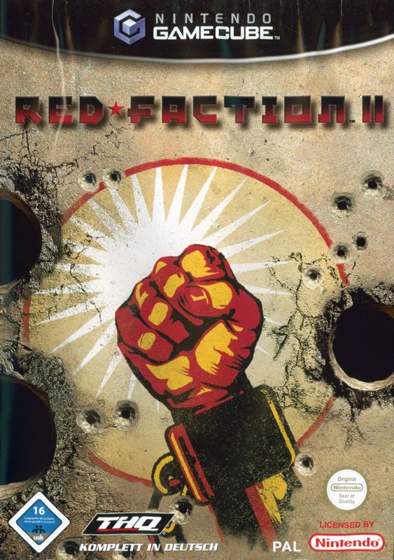 Front Cover for Red Faction II (GameCube)