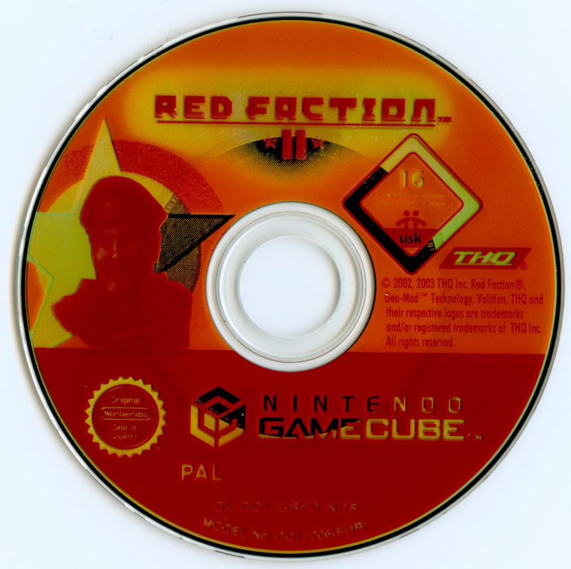 Red Faction Ii Cover Or Packaging Material Mobygames