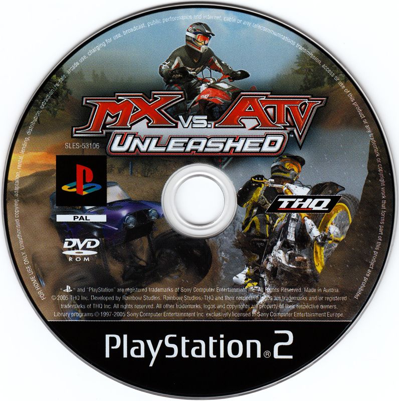 MX vs ATV Untamed Sony Playstation 2 Game