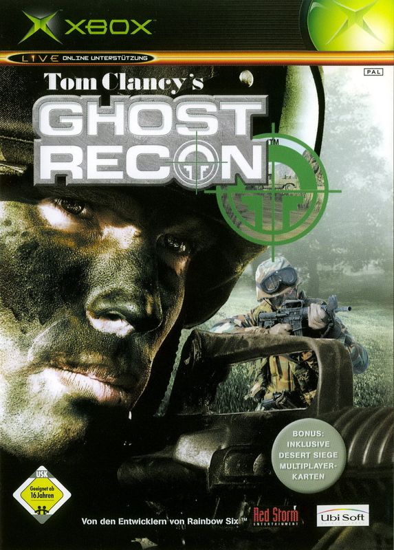 Front Cover for Tom Clancy's Ghost Recon (Xbox)
