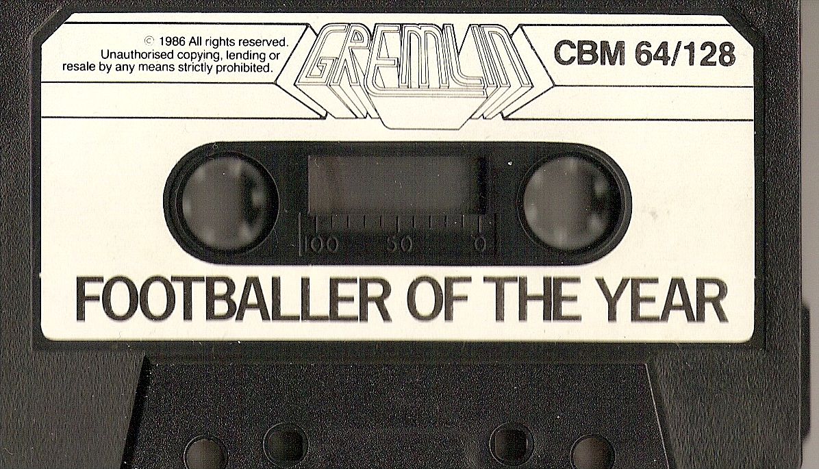 Media for Footballer of the Year (Commodore 64)