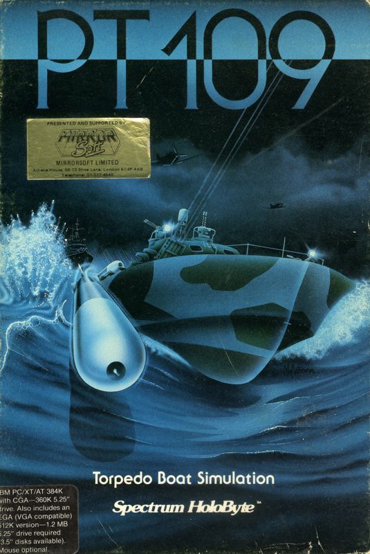 Front Cover for PT-109 (DOS)