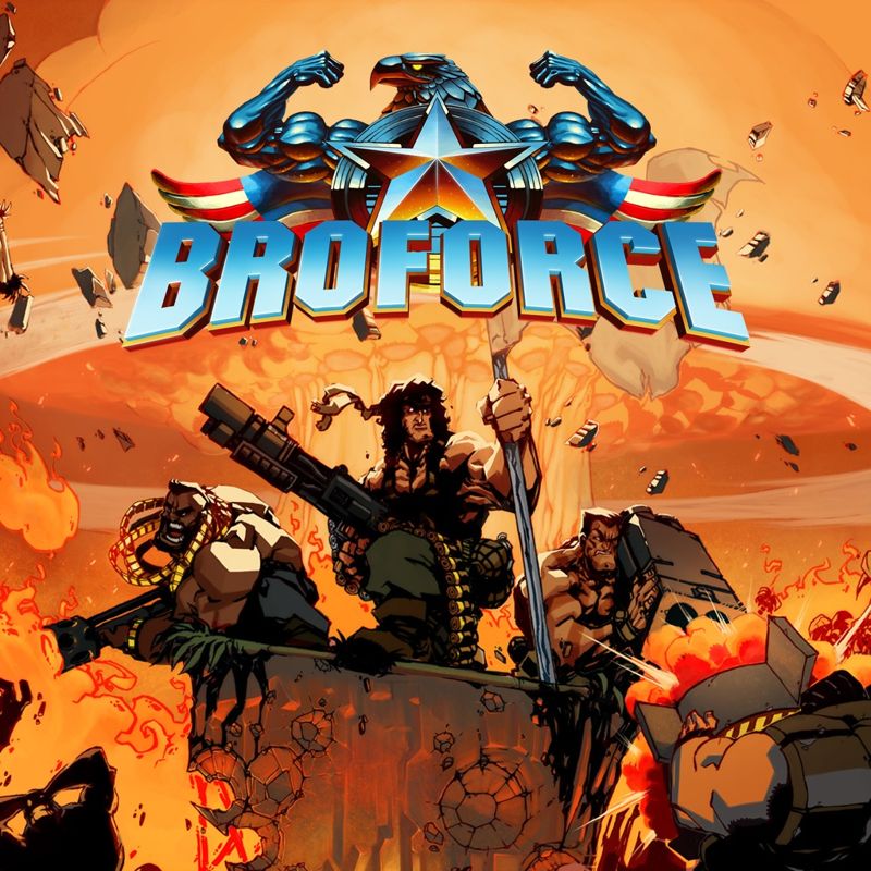 Front Cover for Broforce (PlayStation 4) (download release)