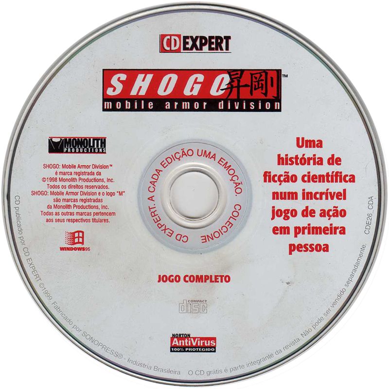 Media for Shogo: Mobile Armor Division (Windows) (CD Expert N° 26 covermount)