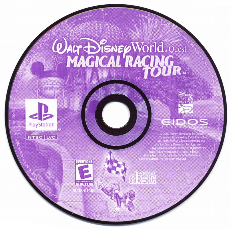Media for Walt Disney World Quest: Magical Racing Tour (PlayStation)