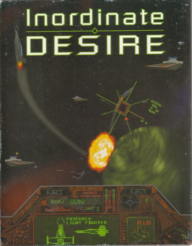 Front Cover for Inordinate Desire (DOS)