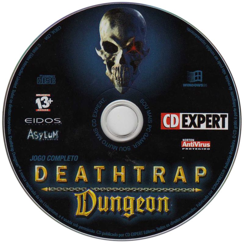 Media for Ian Livingstone's Deathtrap Dungeon (Windows) (PC Gamer / CD Expert N° 36 covermount)