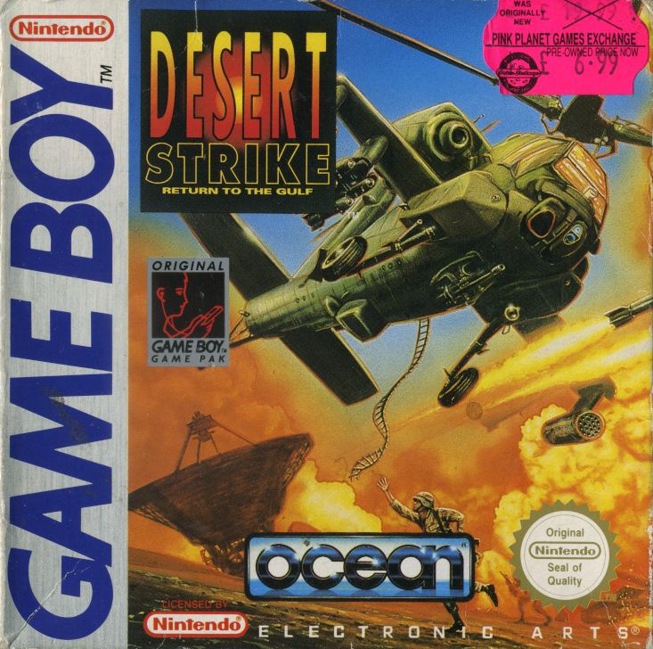 Front Cover for Desert Strike: Return to the Gulf (Game Boy)