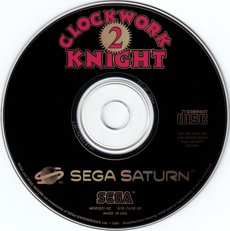 Media for Clockwork Knight 2 (SEGA Saturn)