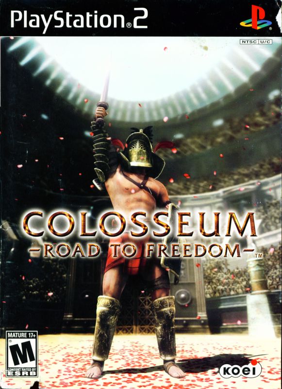 Front Cover for Colosseum: Road to Freedom (PlayStation 2)